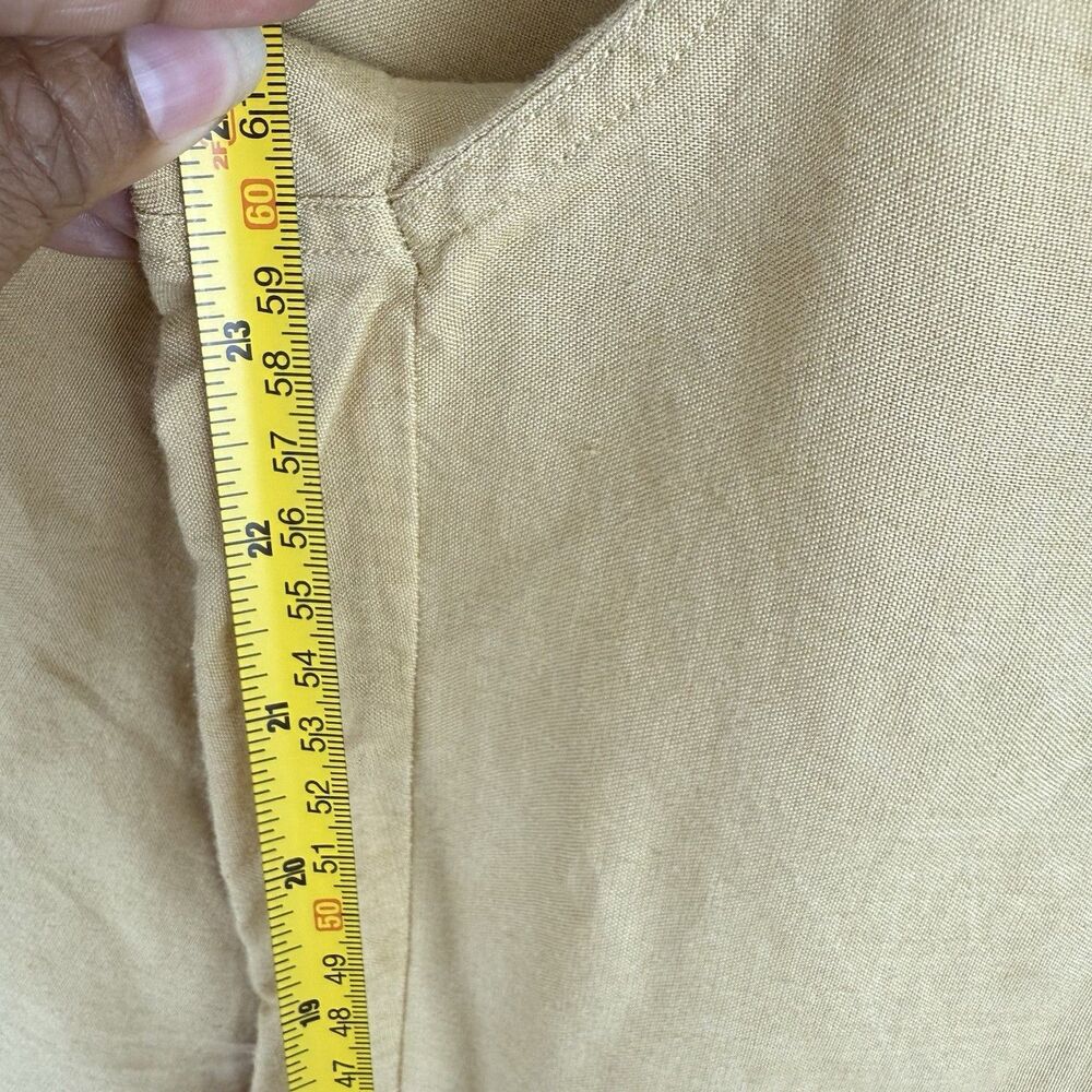 Back From Bali Rayon Wide Leg Beige Women’s Pants Size M - Picture 11 of 15